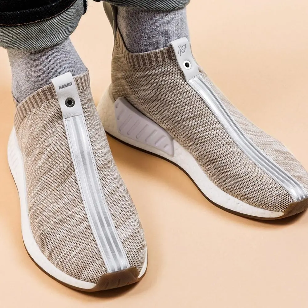 Alternative view of Giày Adidas Kith x Naked x NMD_CS2 Primeknit 'Tan' BY2597