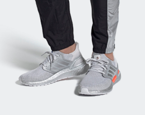 Alternative view of Giày Adidas Nasa x UltraBoost 20 J 'Silver Metallic' FZ2925