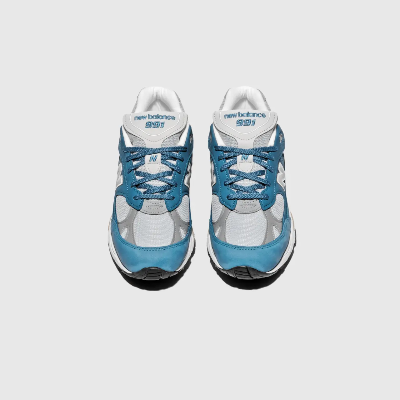 Alternative view of Giày New Balance 991 Made In England 'Grey Blue' M991BSG