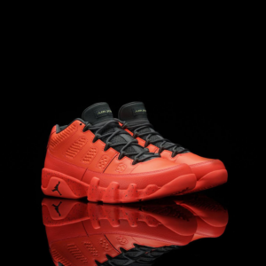 Alternative view of Giày Nike Air Jordan 9 Low 'Bright Mango' 832822-805