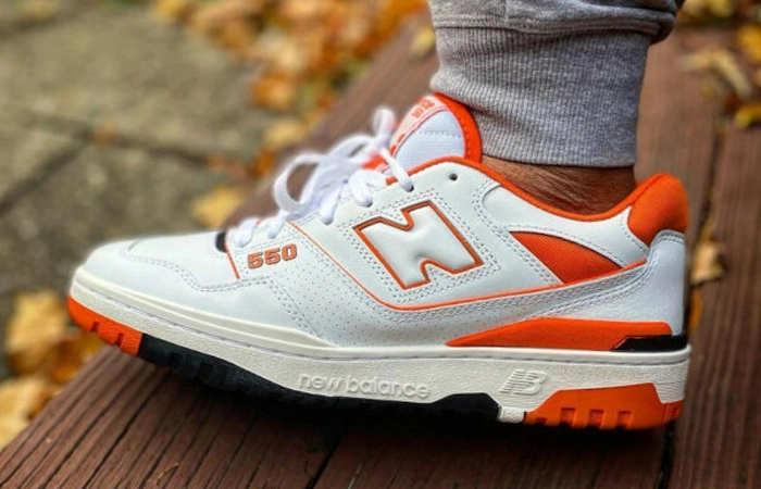 Giày New Balance 550 'Varsity Orange' BB550HG1 - Ảnh 5