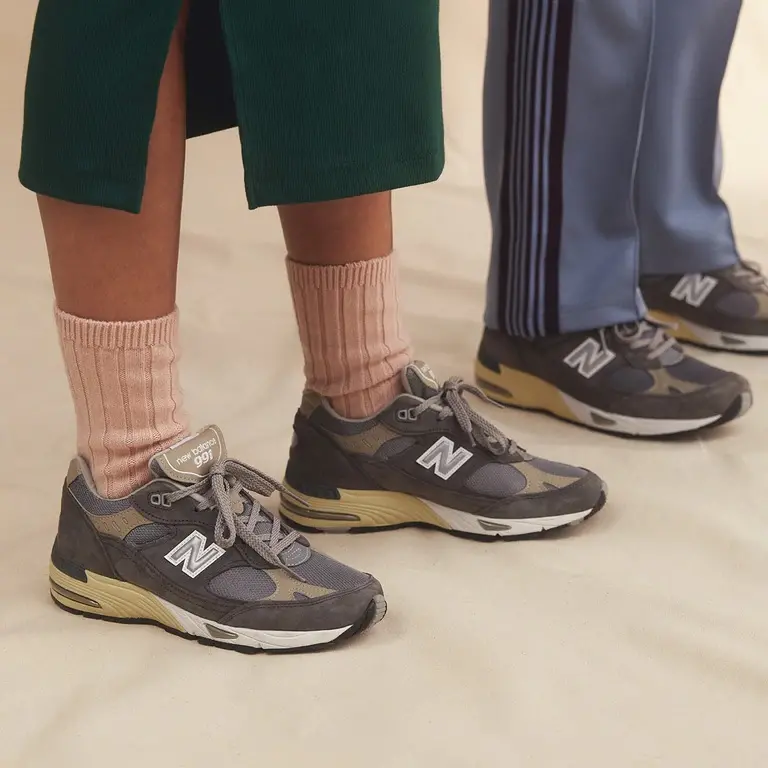 Alternative view of Giày New Balance 991 MiUK '40th Anniversary Grey' M991UKF