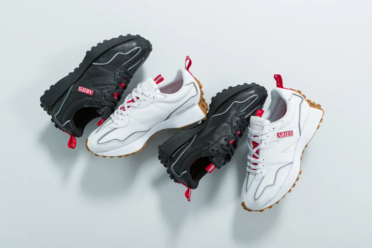 Alternative view of Giày New Balance Aries x 327 'INVINCIBLE II White' MS327ARI