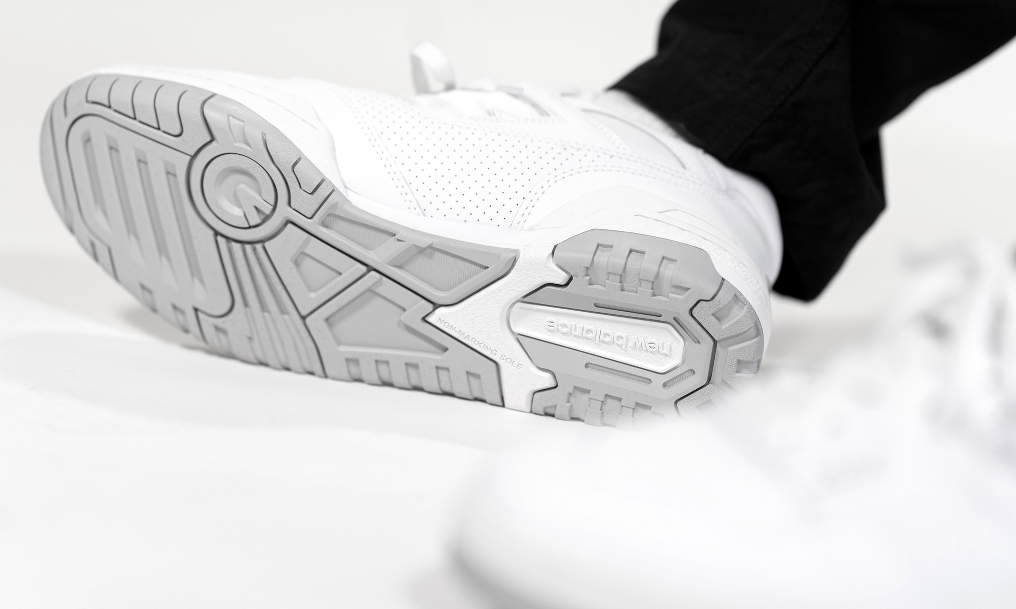 Giày New Balance 550 'White Grey' BB550PB1 - Ảnh 11