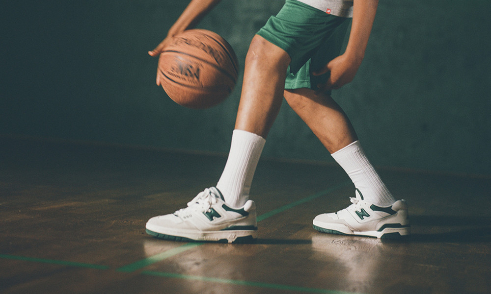 Giày New Balance 550 'White Green' BB550WT1 - Ảnh 6