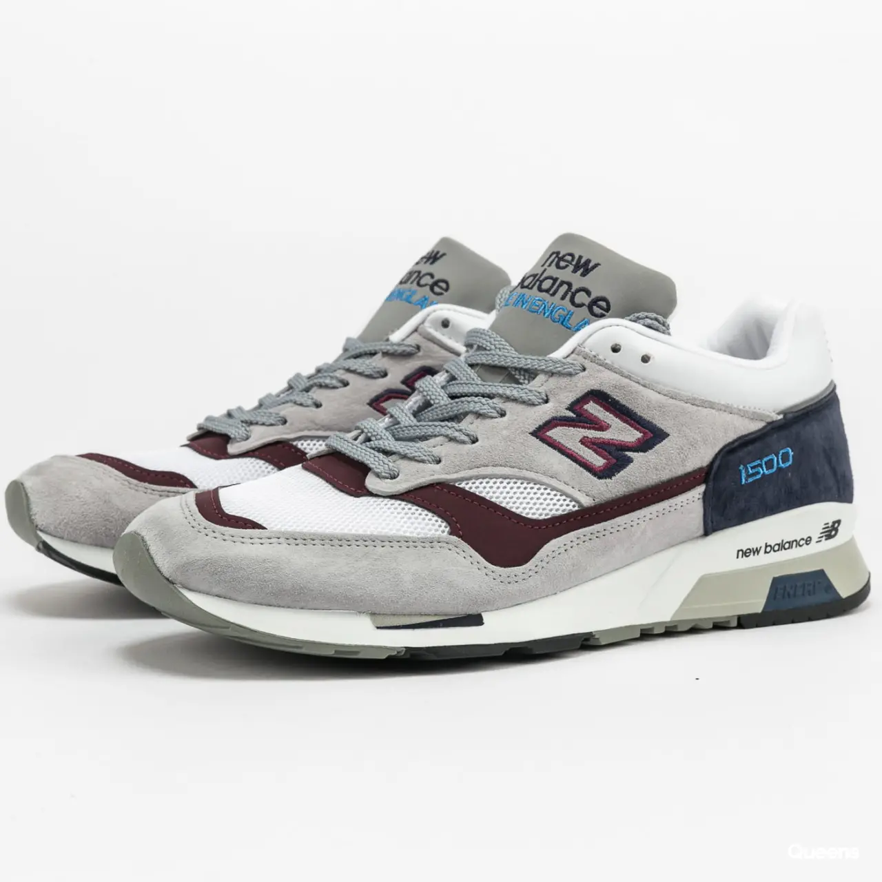 Alternative view of Giày New Balance M1500 'Grey Navy Burgundy' M1500NBR
