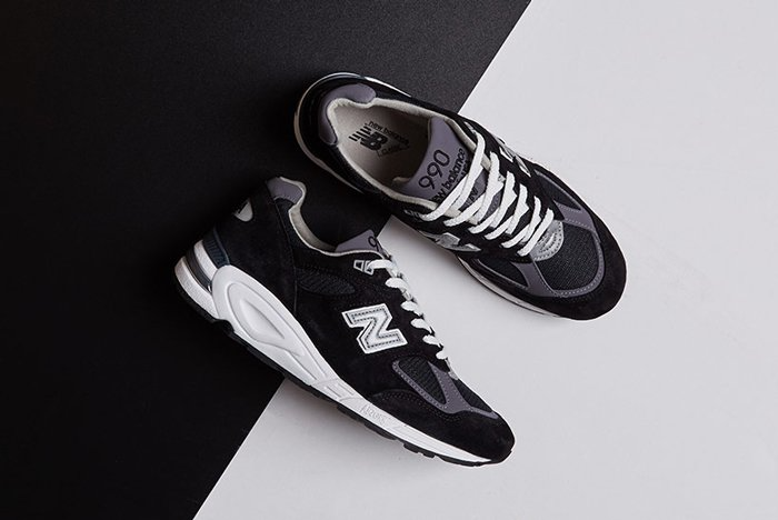 Giày New Balance 990v2 Heritage Made in USA 'Pewter' M990BK2 - Ảnh 7