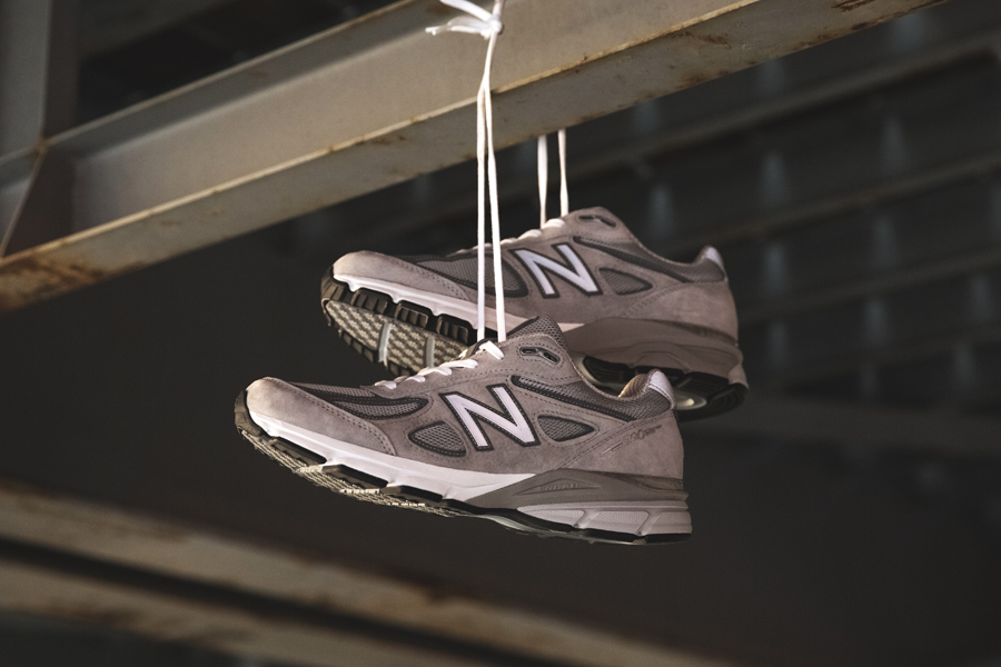 Giày New Balance 'Grey Castlerock Leather' Made in USA M990GL4 - Ảnh 7