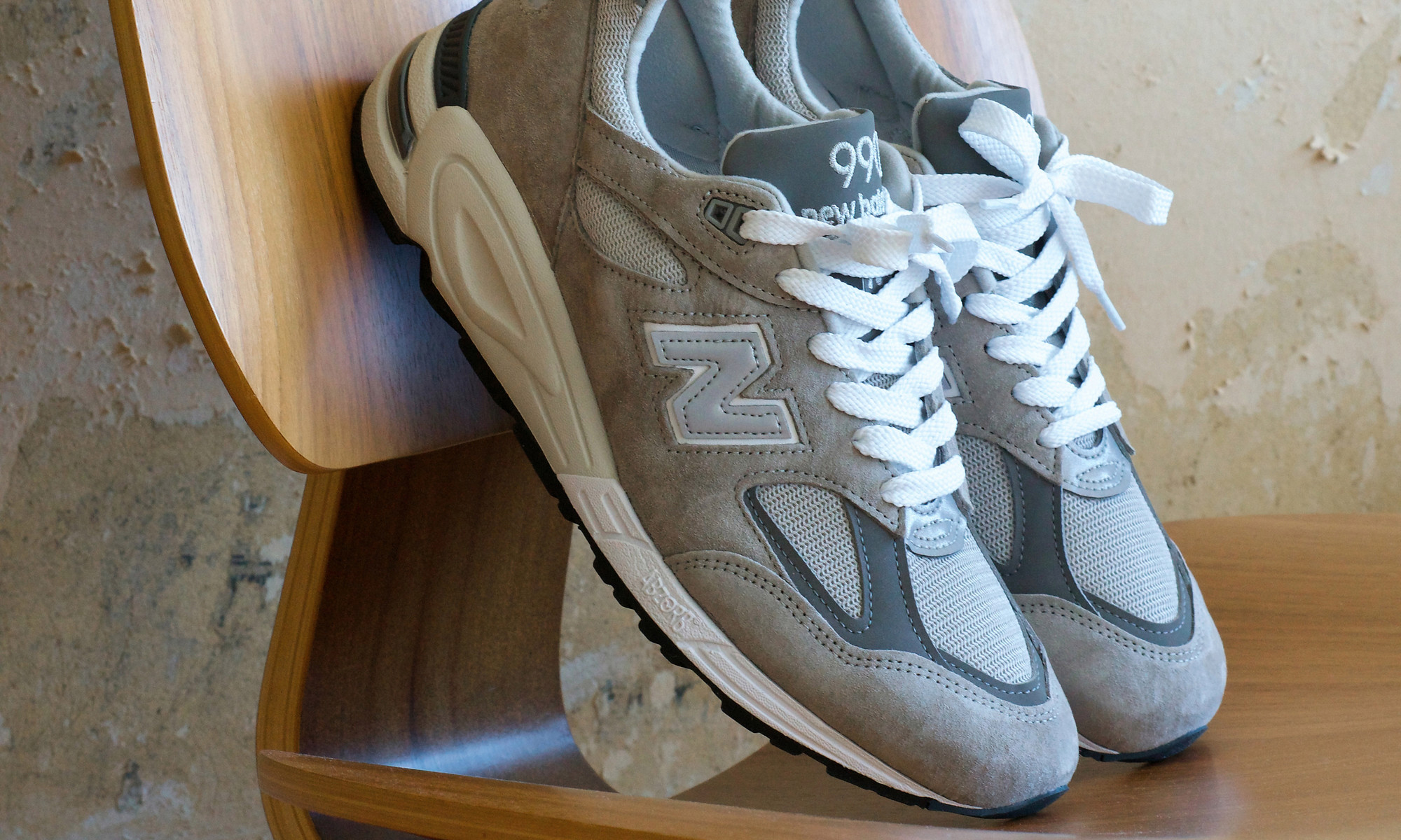 Giày New Balance 990v2 Made In USA 'Grey' M990GY2 - Ảnh 4