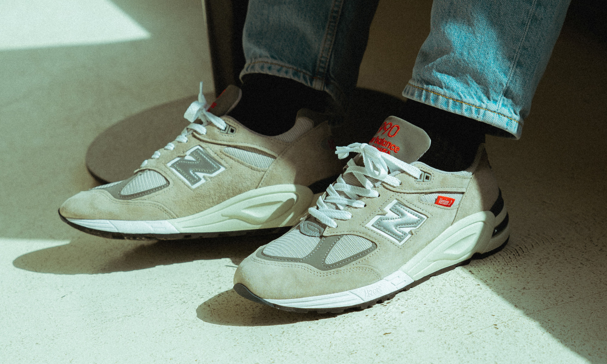 Giày New Balance 990v2 Made in USA 'Grey' M990VS2 - Ảnh 5