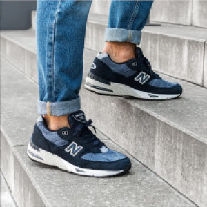 Alternative view of Giày New Balance 991 'Navy' M991NVB
