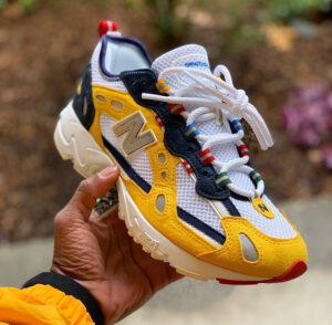 Alternative view of Giày New Balance Aimé Leon Dore x 827 Yellow ML827ADD