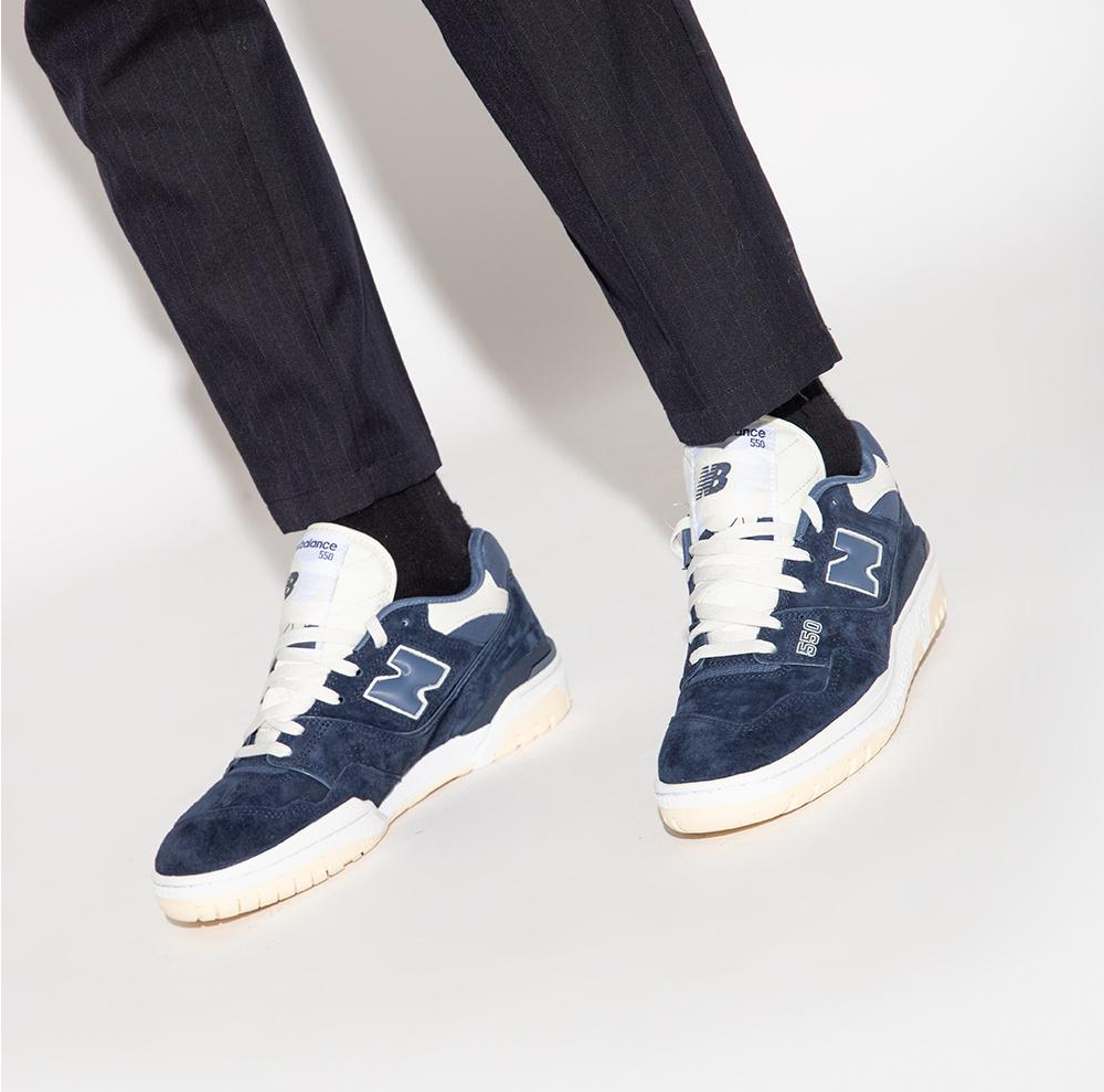Giay New Balance 550 'Natural Indigo Suede' BB550SLA