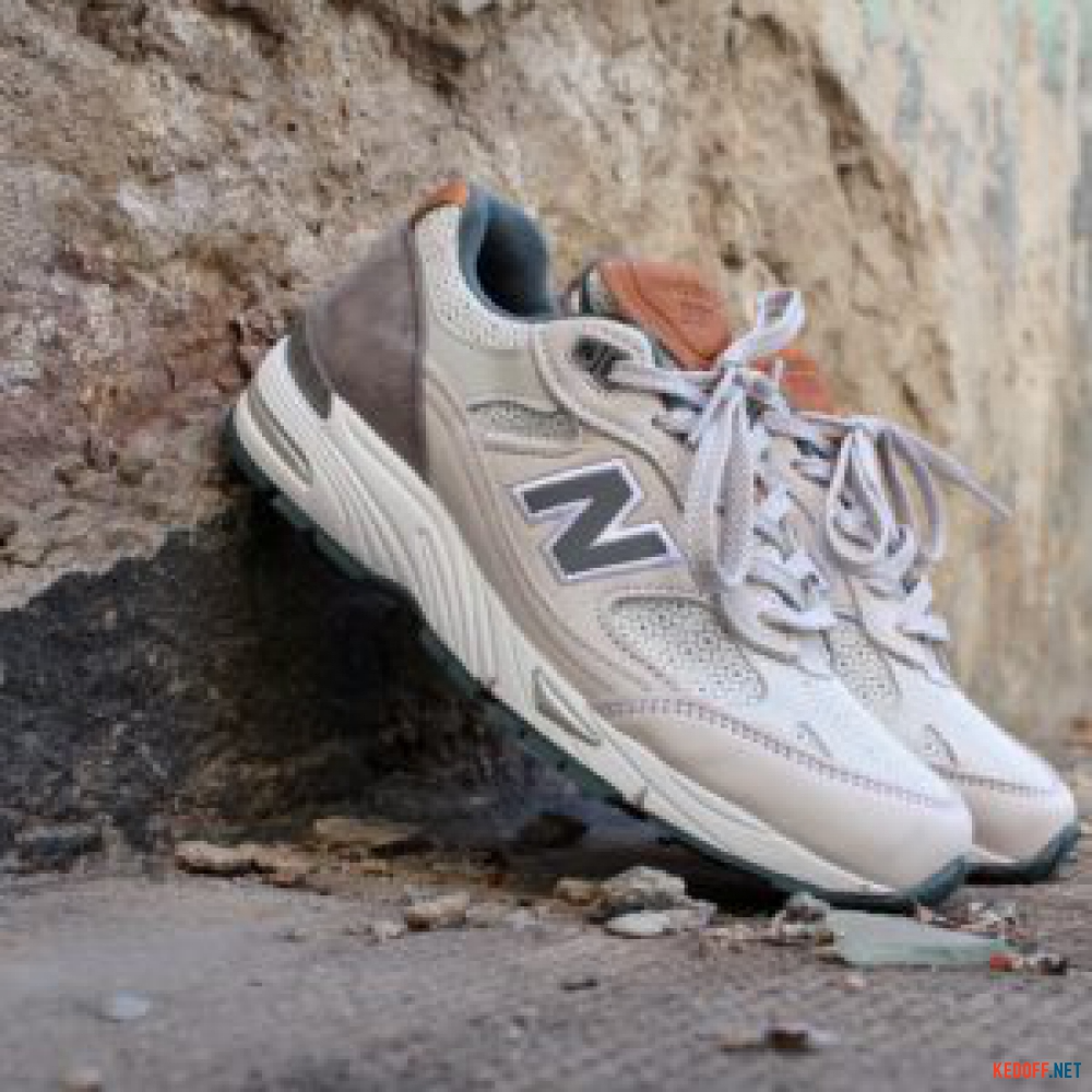 Giày New Balance Wmns 991 Made In England 'Light Grey' W991NBG - Ảnh 4