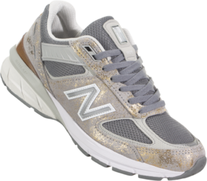 Alternative view of GIÀY NEW BALANCE Wmns 990v5 Made In USA 'Moonbeam Silver' W990MB5