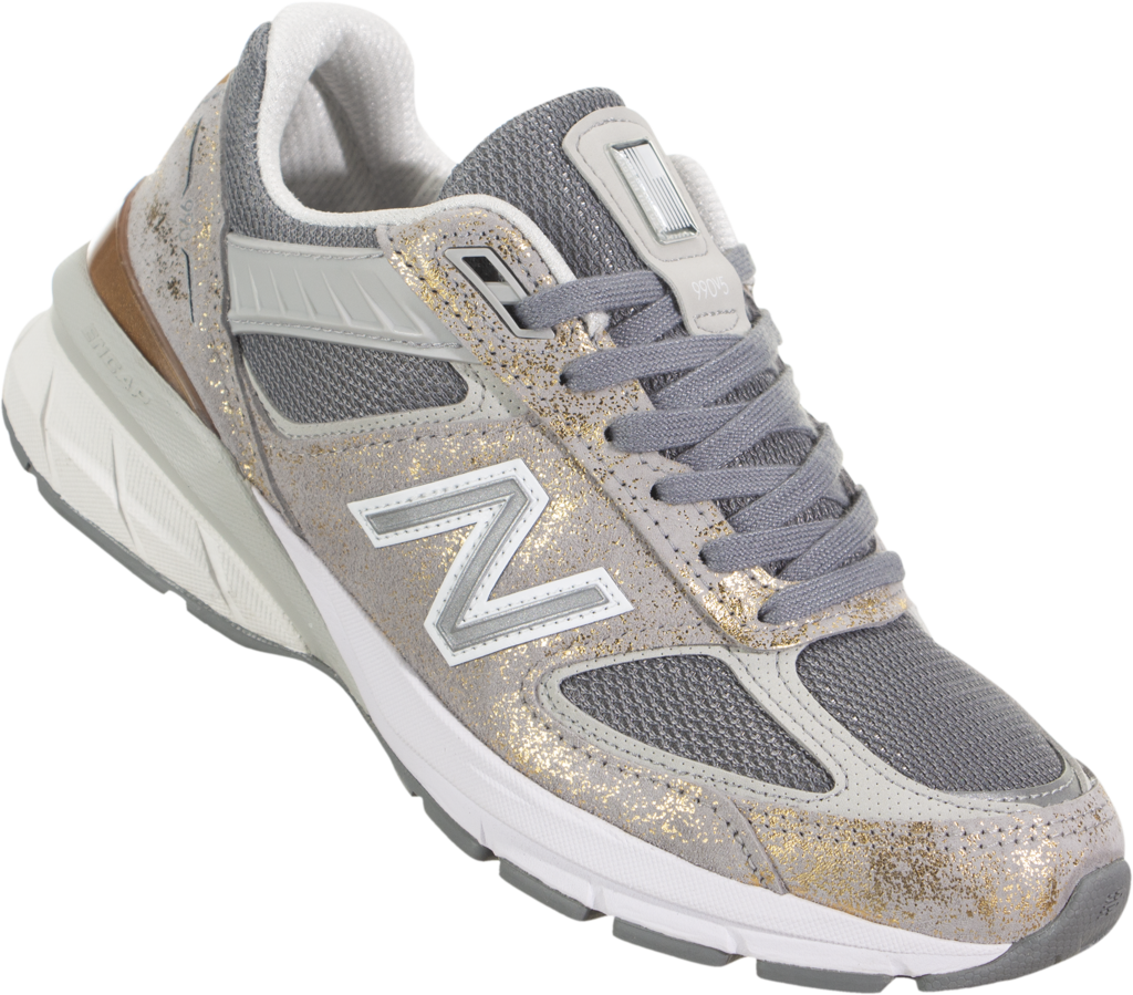 GIÀY NEW BALANCE Wmns 990v5 Made In USA 'Moonbeam Silver' W990MB5 - Ảnh 2