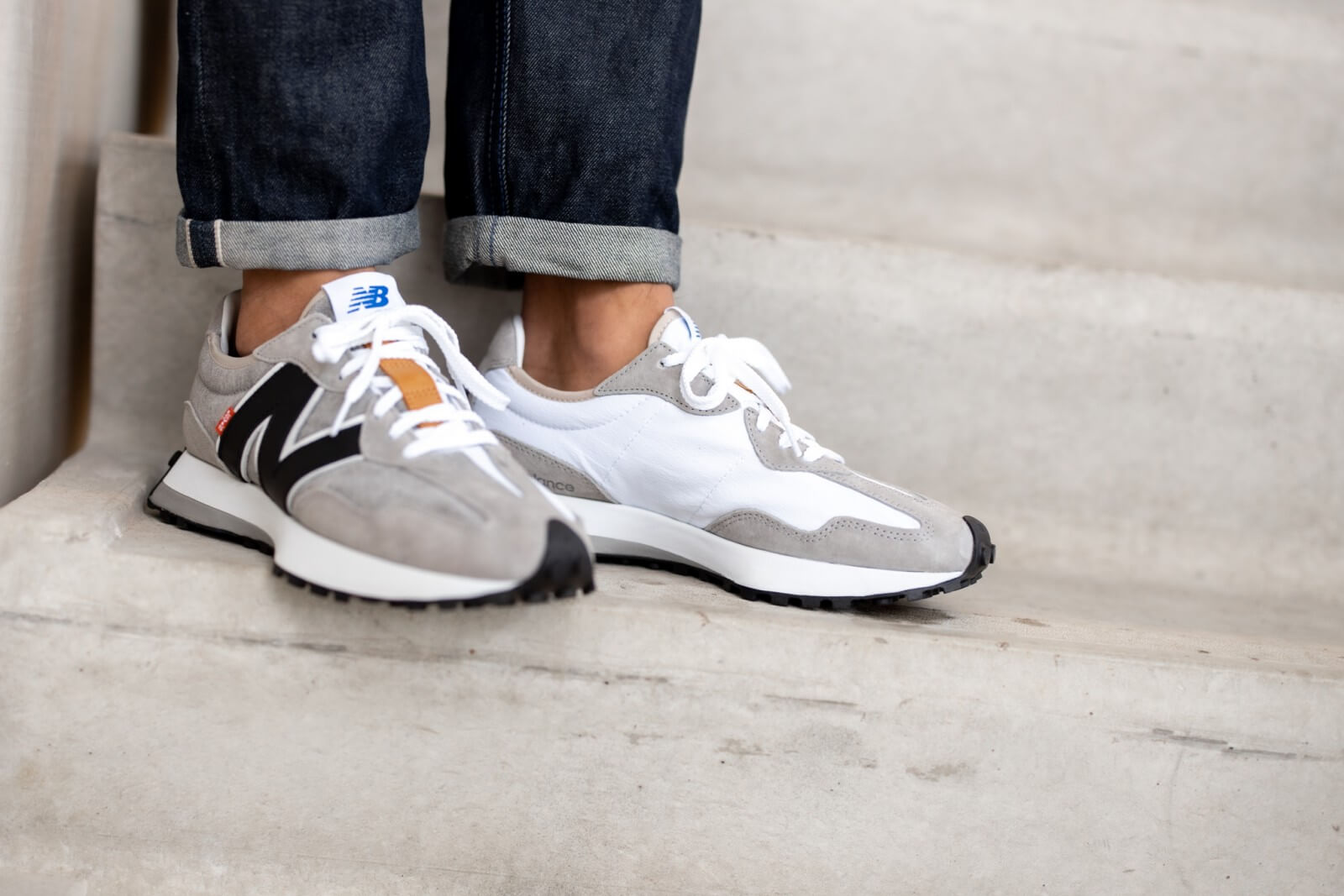 Giày New Balance Levi's x 327 'Grey Denim' MS327LVB - Ảnh 3