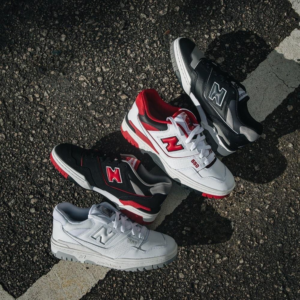 Alternative view of Giày New Balance 550 'Black Red' BB550SG1
