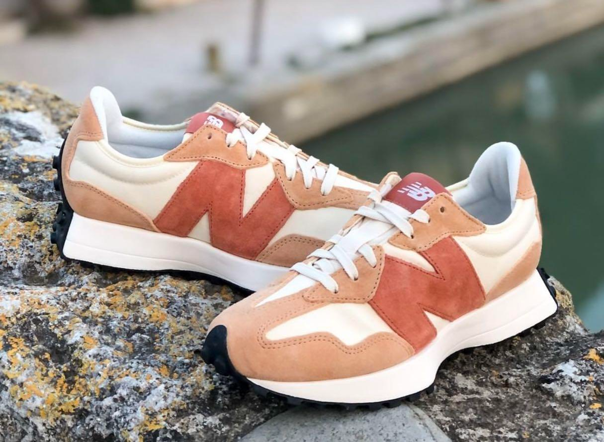 Giày New Balance 327 Macadamia Nut MS327WC - Ảnh 9
