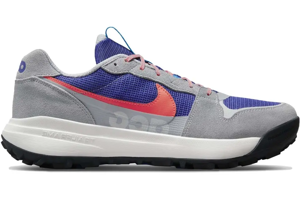 Giày Nike ACG Lowcate 'Wolf Grey Bright Crimson' DM8019-001