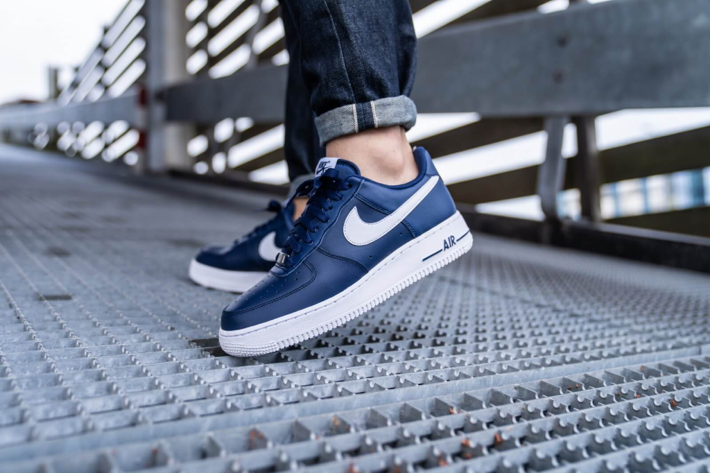 Giày Nike Air Force 1 Low '07 AN20 'Midnight Navy' CJ0952-400 - Ảnh 2