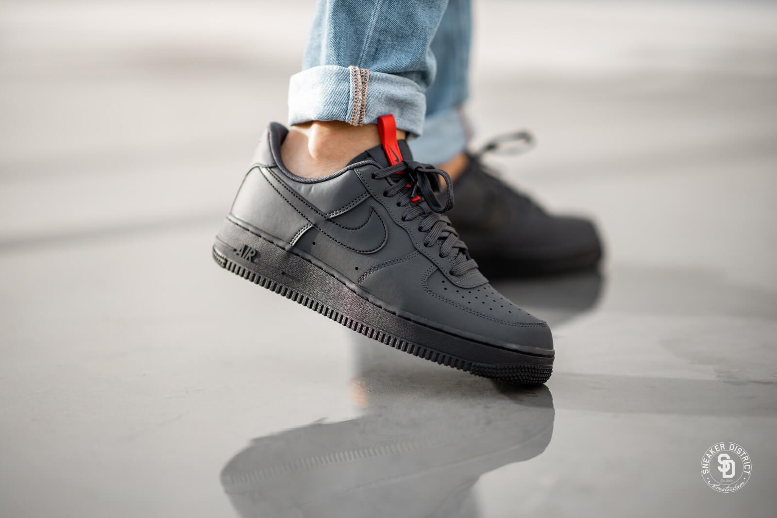 Giày Nike Air Force 1 Low 'Black Anthracite' CI0059-001 - Ảnh 4