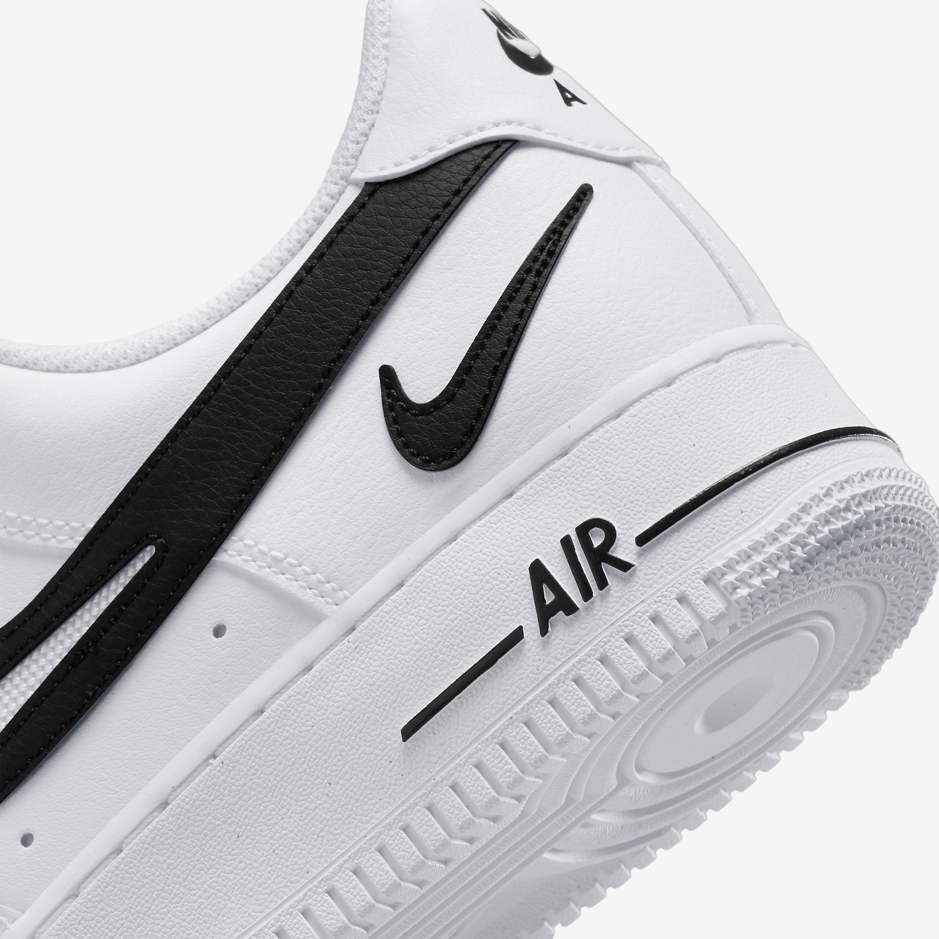Giày Nike Air Force 1 Low Cut Out White Black DR0143-101 - Ảnh 5