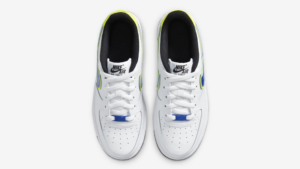 Alternative view of Giày Nike Air Force 1 07 GS Volt Racer Blue DB1555-100