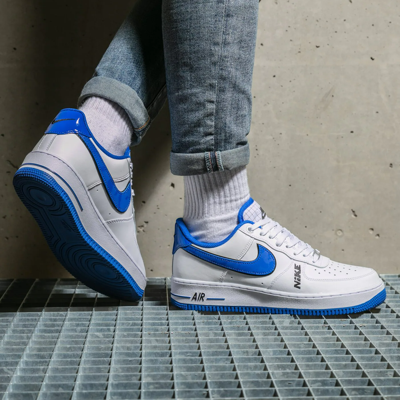 Giày Nike Air Force 1 Low 'White Royal' DC8873-100 - Ảnh 2