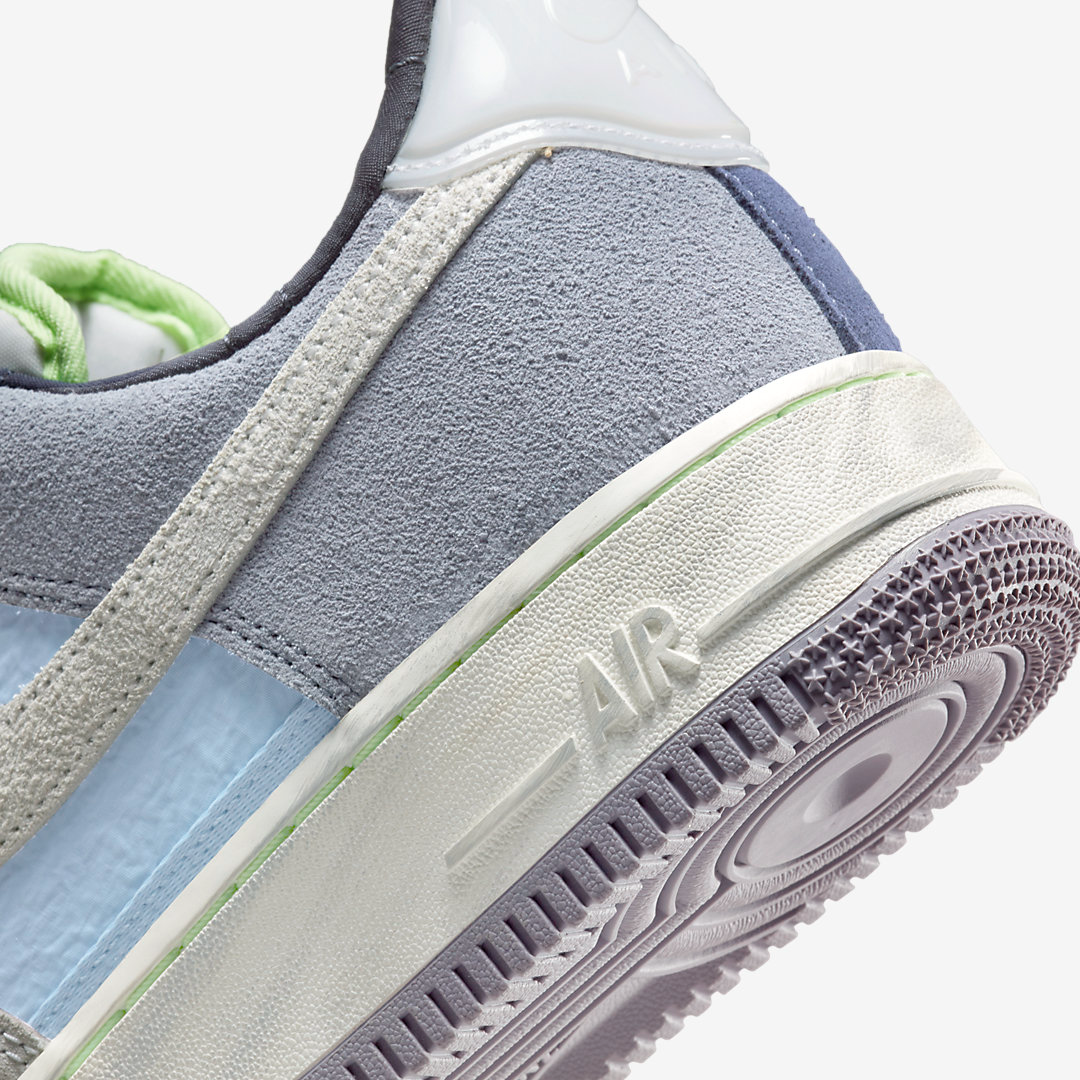 Giay Nike WMNS Air Force 1 Low 07 LX Greystone Light Blue DO2339-114