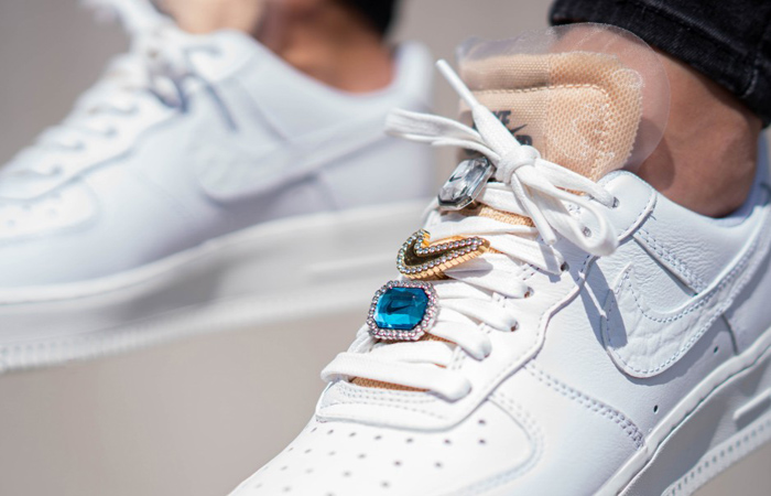 Giày Nike Air Force 1 Low '07 LX 'Bling' CZ8101-100 - Ảnh 5