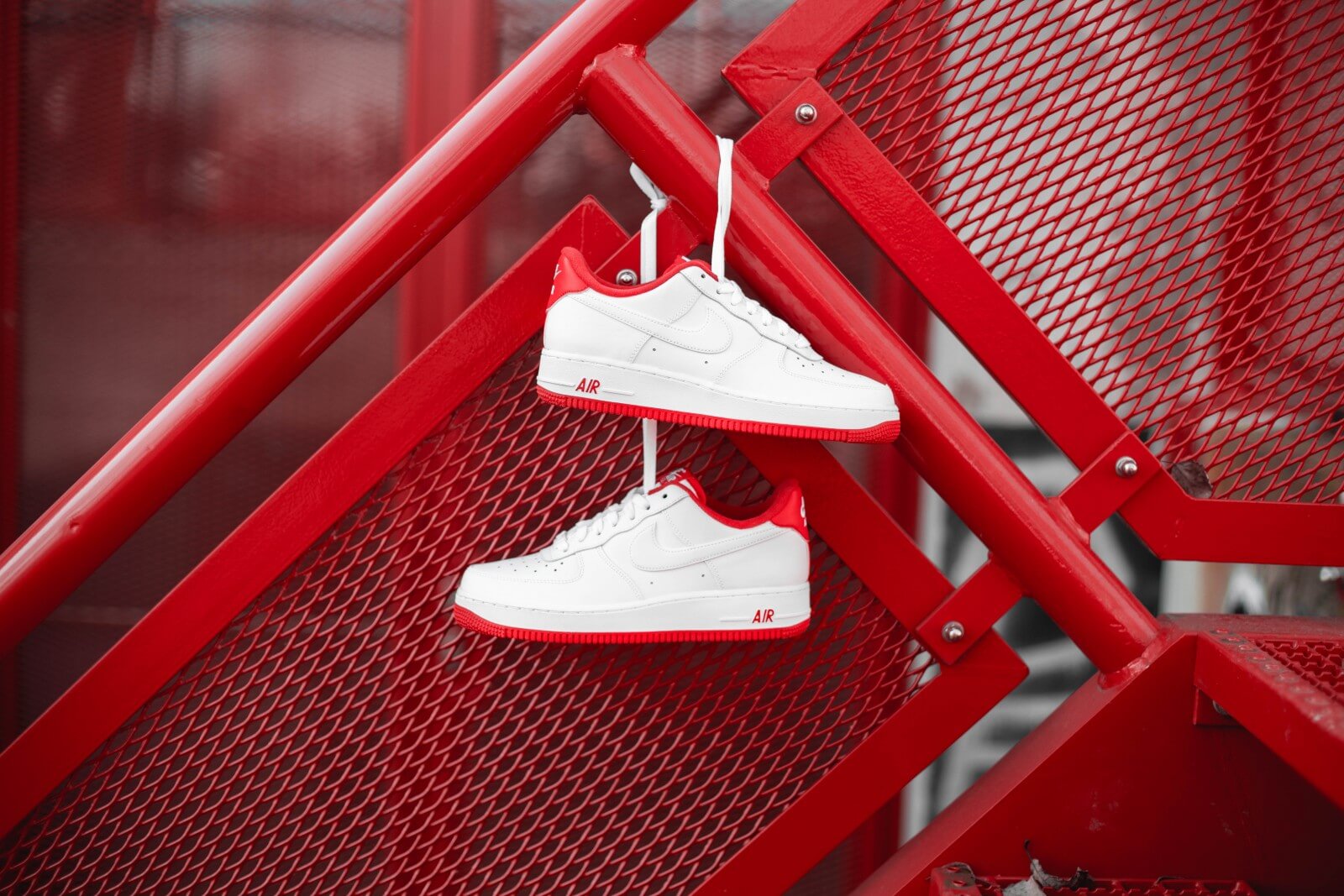 Giày Nike Air Force 1 Low 'University Red' CD0884-101 - Ảnh 7