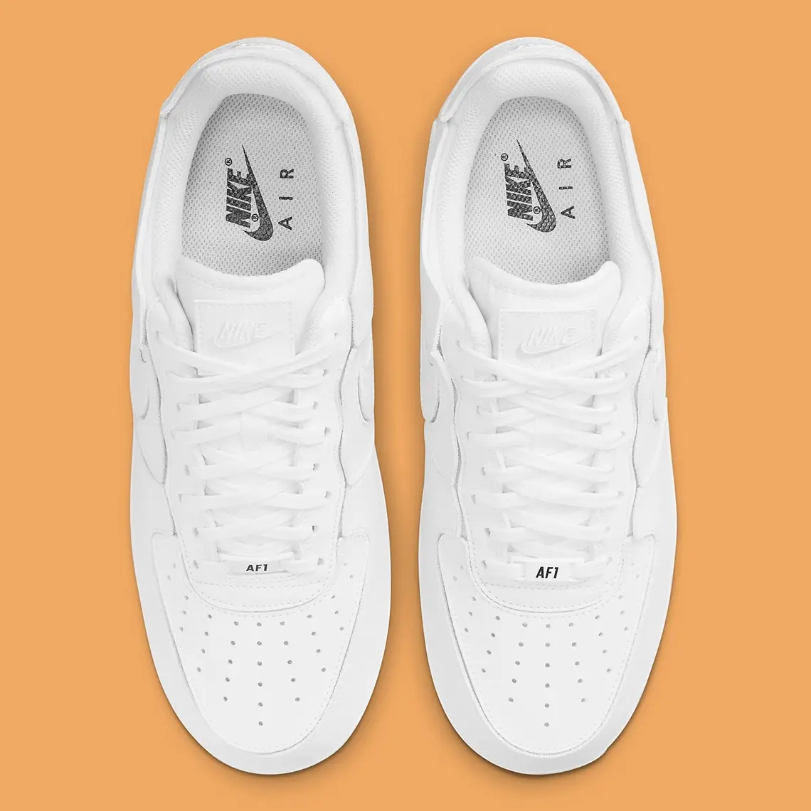 Alternative view of Giày Nike Air Force 1-1 'Triple White' CV1758-100