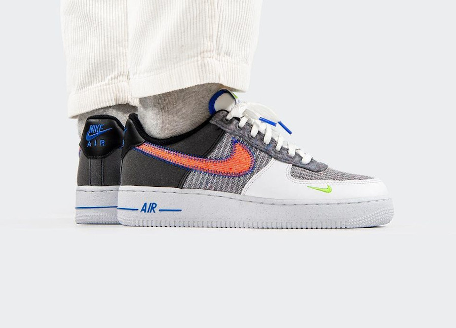 Giày Nike Air Force 1 Low Recycled Jerseys Pack CU5625-122 - Ảnh 6
