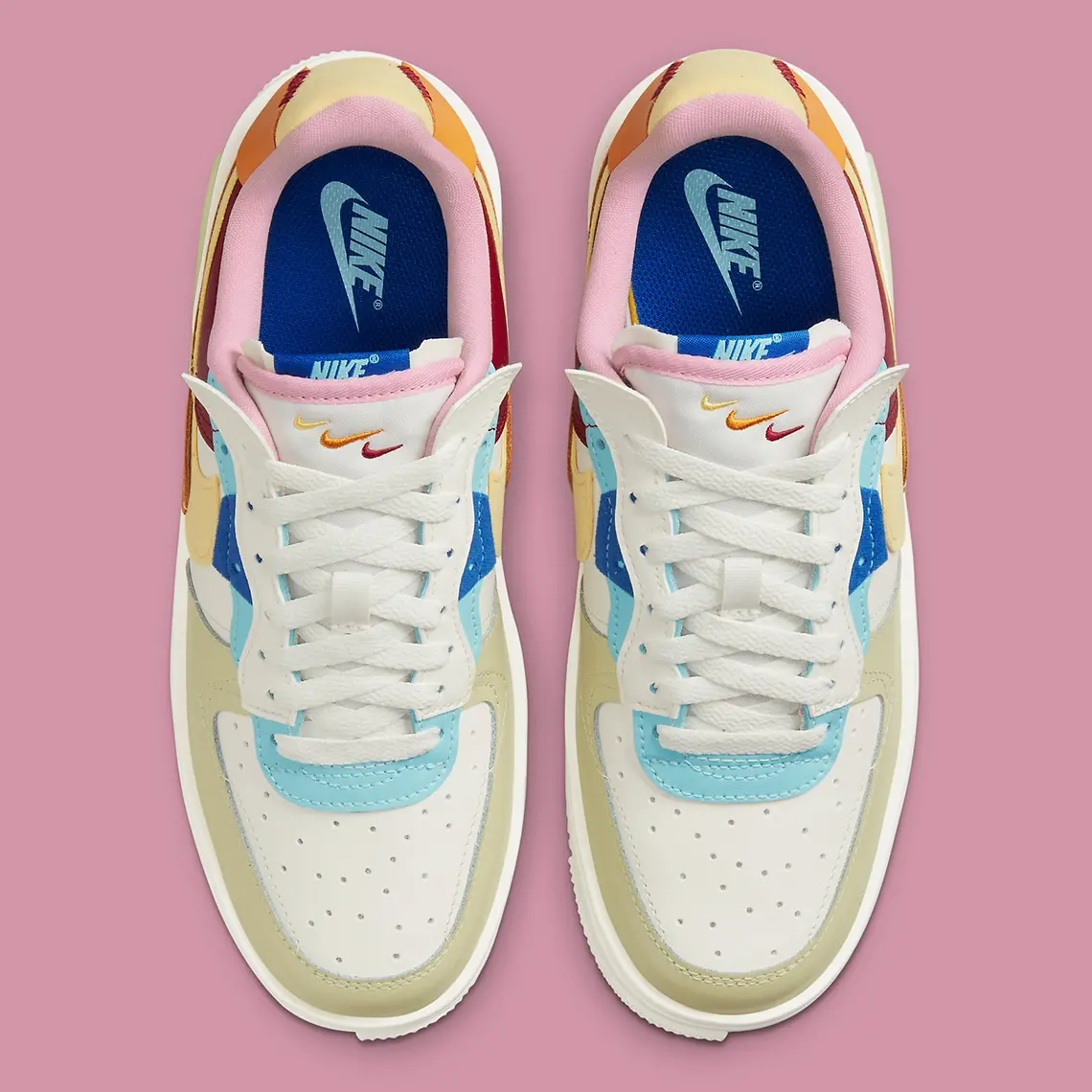 Alternative view of Giày Nike Wmns Air Force 1 Fontanka 'St. Petersburg Raves' DO6719-100