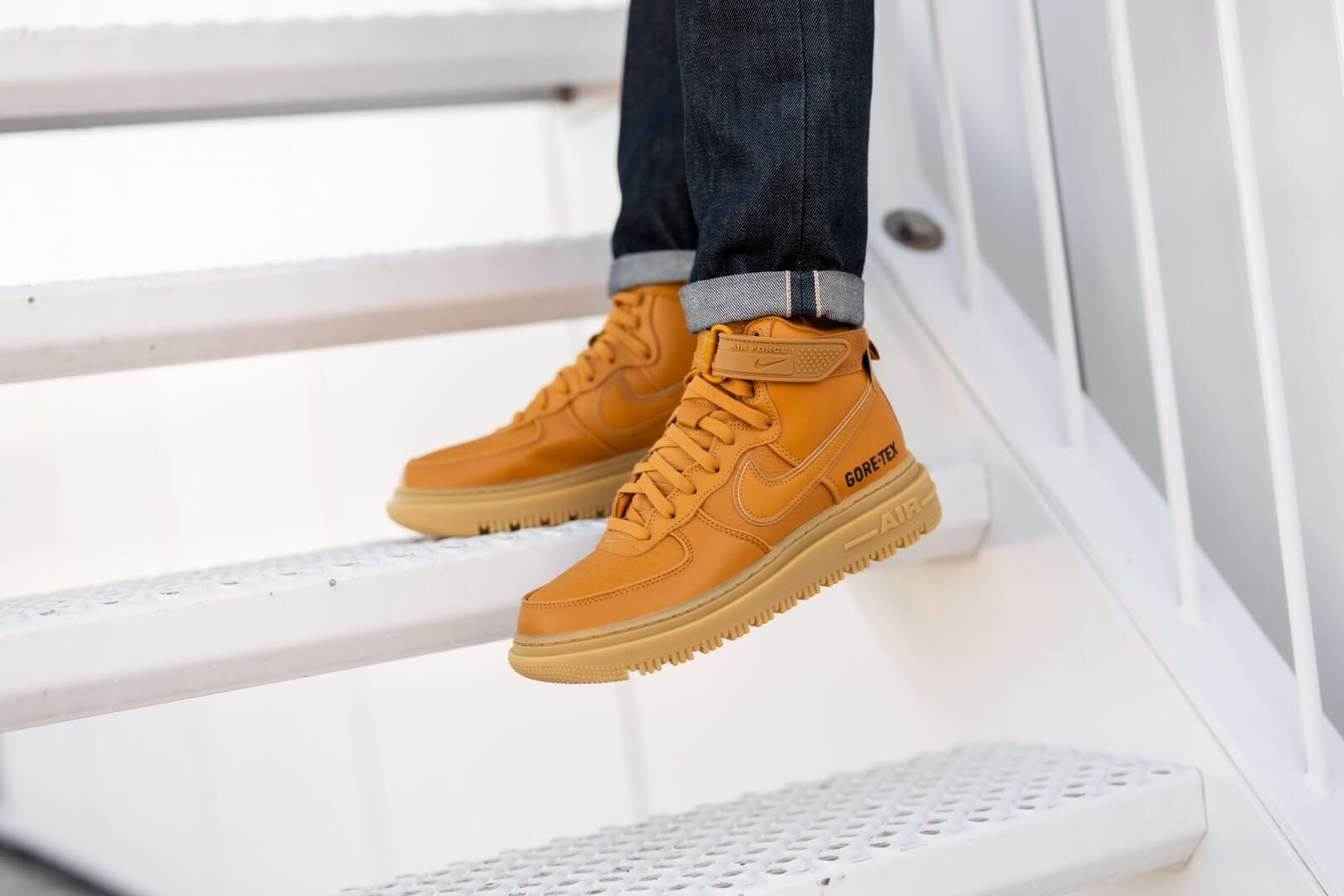 Giày Nike Air Force 1 Gore-Tex Boot 'Wheat' CT2815-200 - Ảnh 7