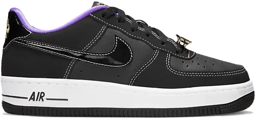 Giay Nike Air Force 1 Low World Champ 'Black Purple' DQ0300-001