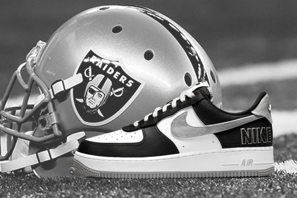 Giày Nike Air Force 1 Low '07 LV8 EMB 'Raiders' CT2301-001 - Ảnh 5