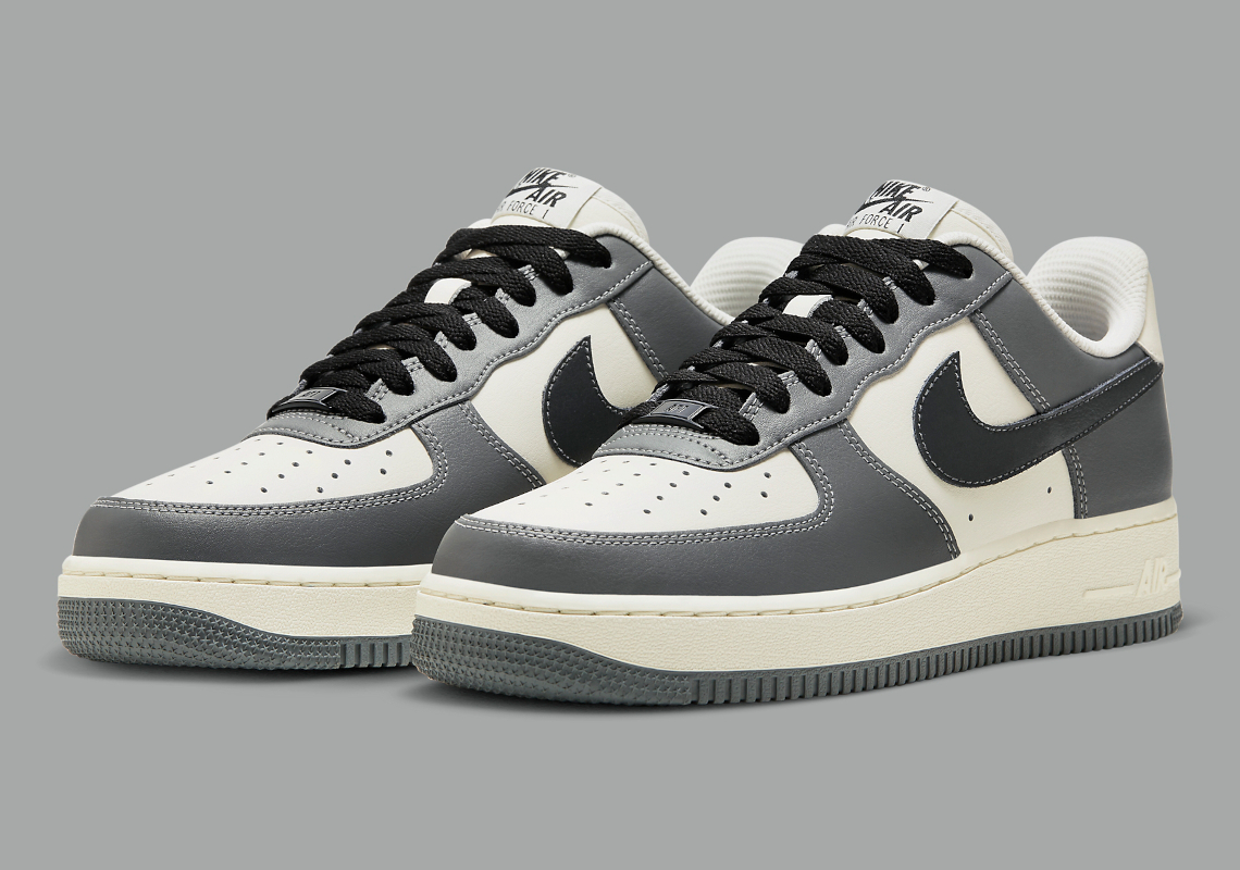 Giay Nike Air Force 1 Low 'Grey Sail Black' FD9063-100