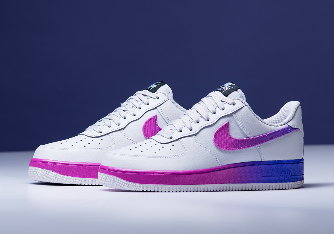 Giày Nike Air Force 1 Low '07 LV8 'Hyper Grape' CJ0524-002 - Ảnh 3