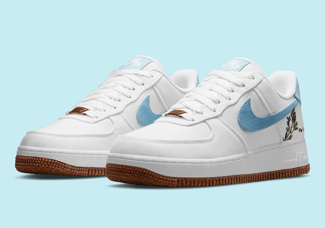 Giày Nike Wmns Air Force 1 '07 SE 'Indigo' CZ0269-100 - Ảnh 8