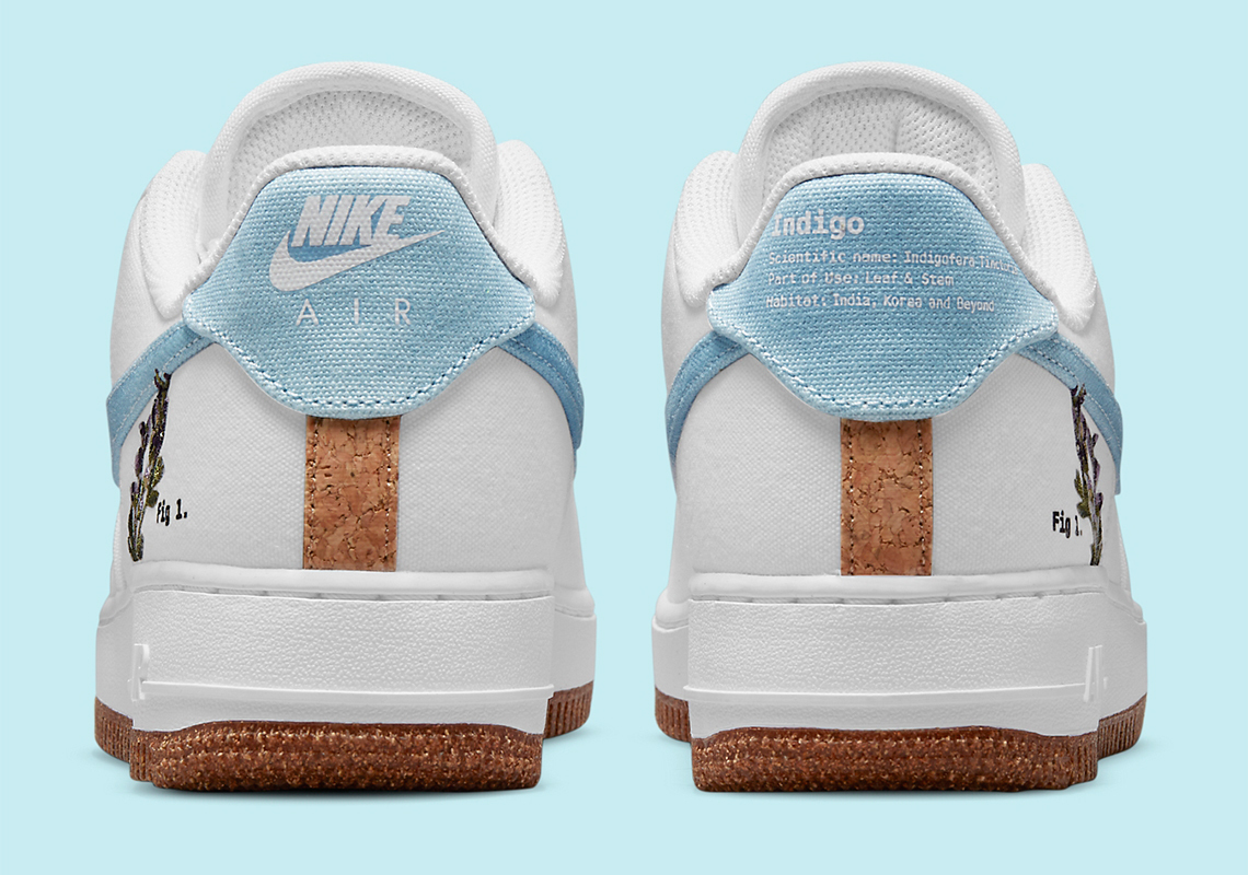 Giày Nike Wmns Air Force 1 '07 SE 'Indigo' CZ0269-100 - Ảnh 9