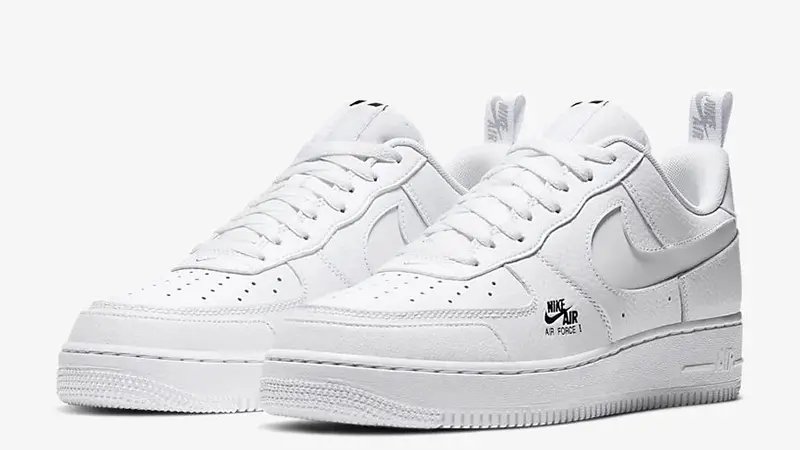 Alternative view of Giày Nike Air Force 1 GS Mini Logo CV9604-100