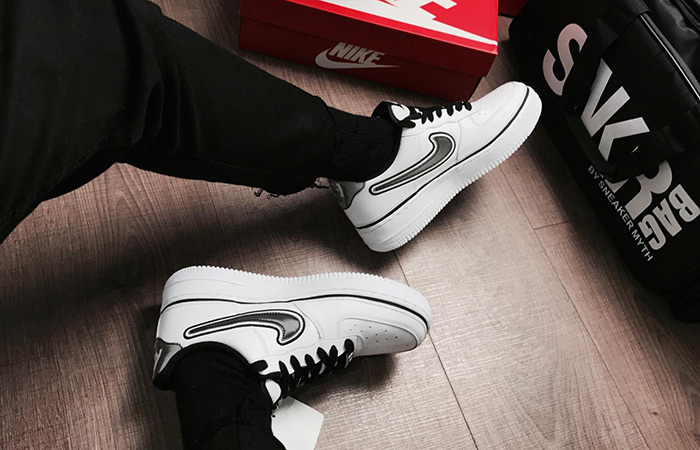 Giày NBA x Nike Air Force 1 Low 'Spurs' AJ7748-100 - Ảnh 6