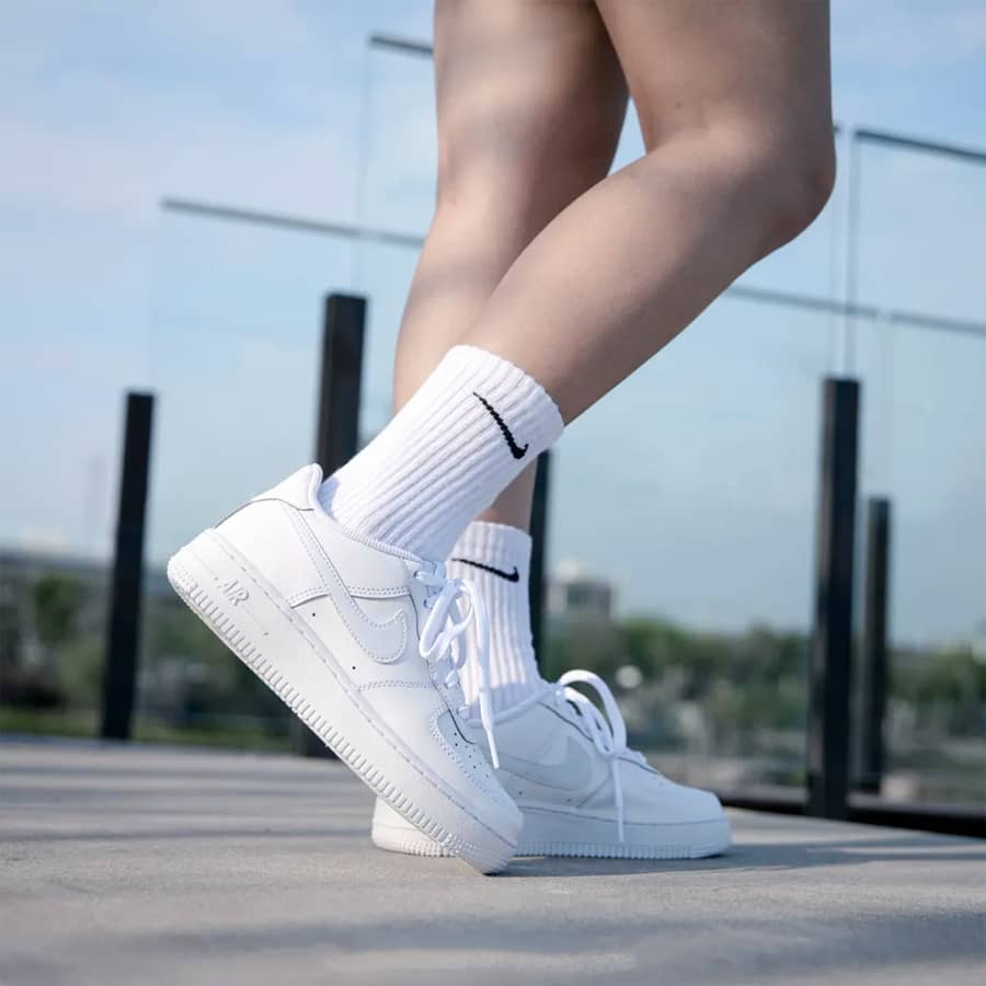 Giày Nike Air Force 1 Low GS ‘White Aura’ CT3839-106 - Ảnh 3