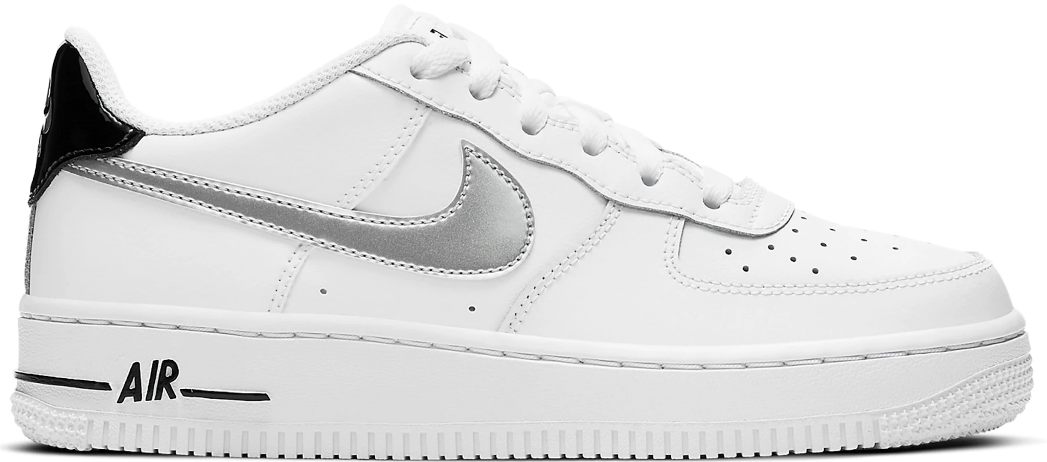 Giày Nike Air Force 1 Low 'White Black Metallic Silver' CZ4206-100