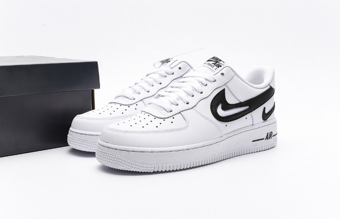 Giày Nike Air Force 1 Low Cut Out White Black DR0143-101 - Ảnh 6