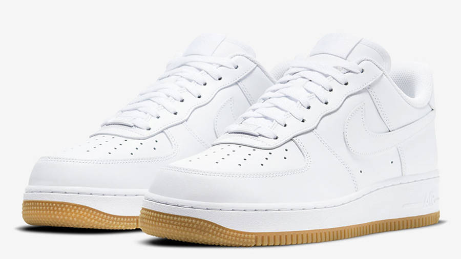 Giày Nike Air Force 1 07 White Gum Light Brown DJ2739-100 - Ảnh 10