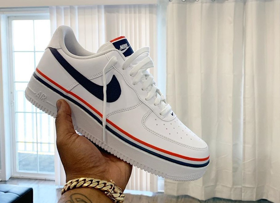 Giày Nike Air Force 1 Low 'USA' CJ1377-100 - Ảnh 3