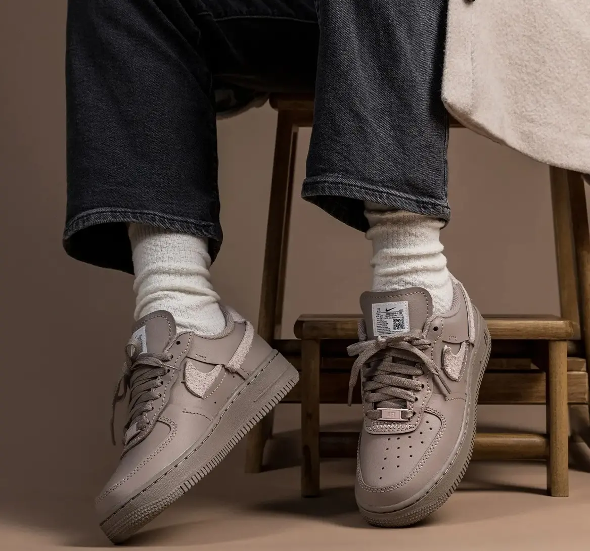 Alternative view of Giày Nike Air Force 1 Low LXX Malt (W) DH3869-200
